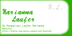 marianna laufer business card